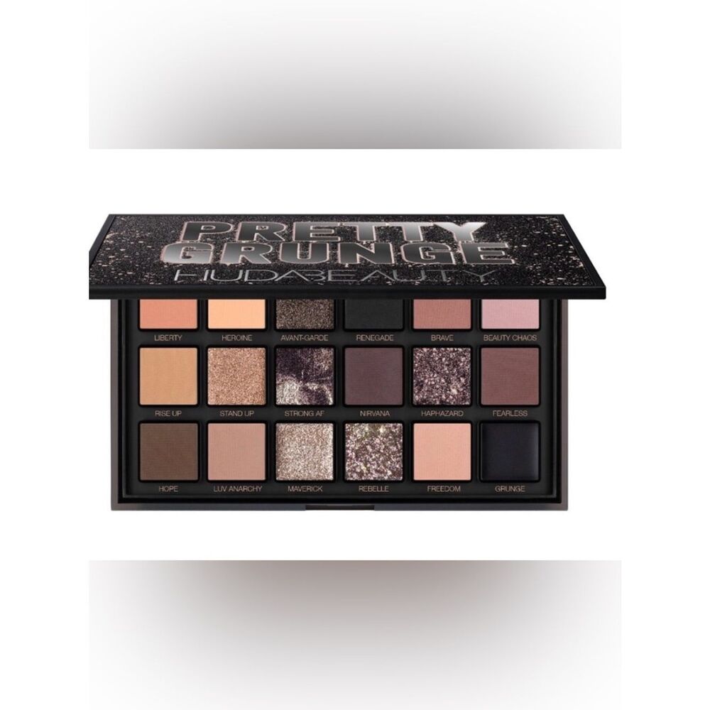 Huda Beauty Pretty Grunge Eyeshadow Palette - Top is Broken Off